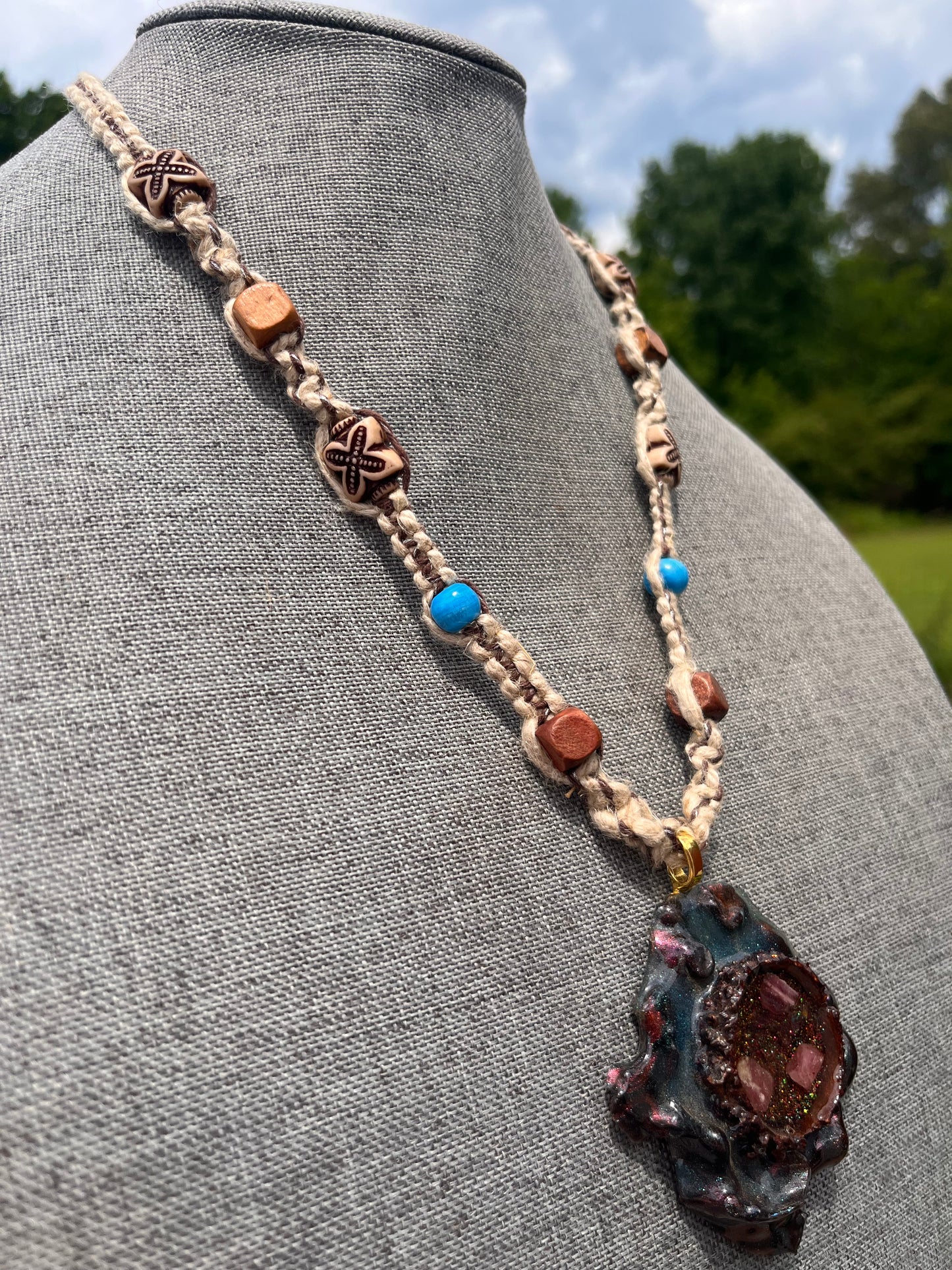 Fountain of Youth Hemp Necklace