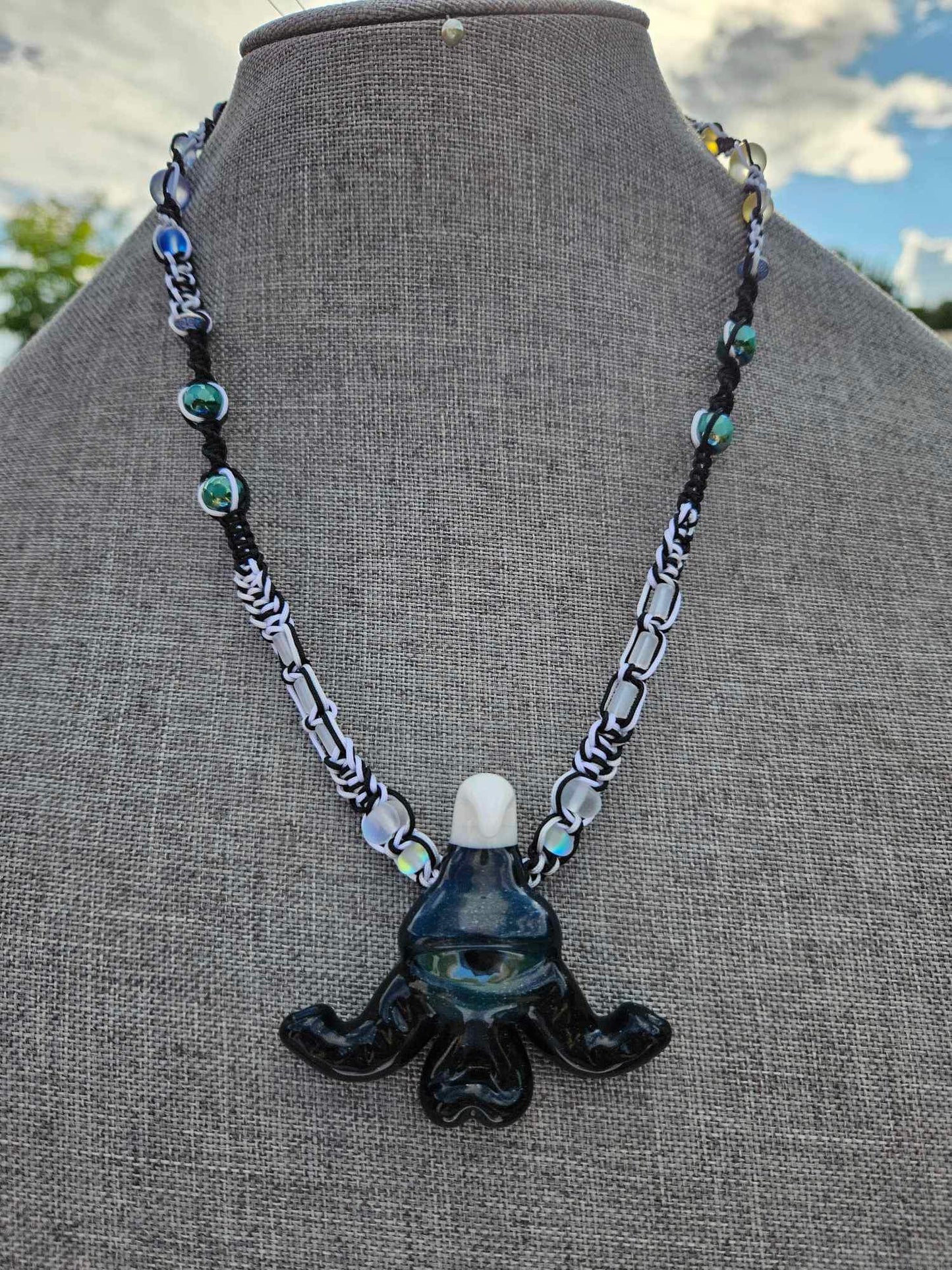 The Stranger Than Elephants #1 Necklace ft. Mipe Pipe Glass