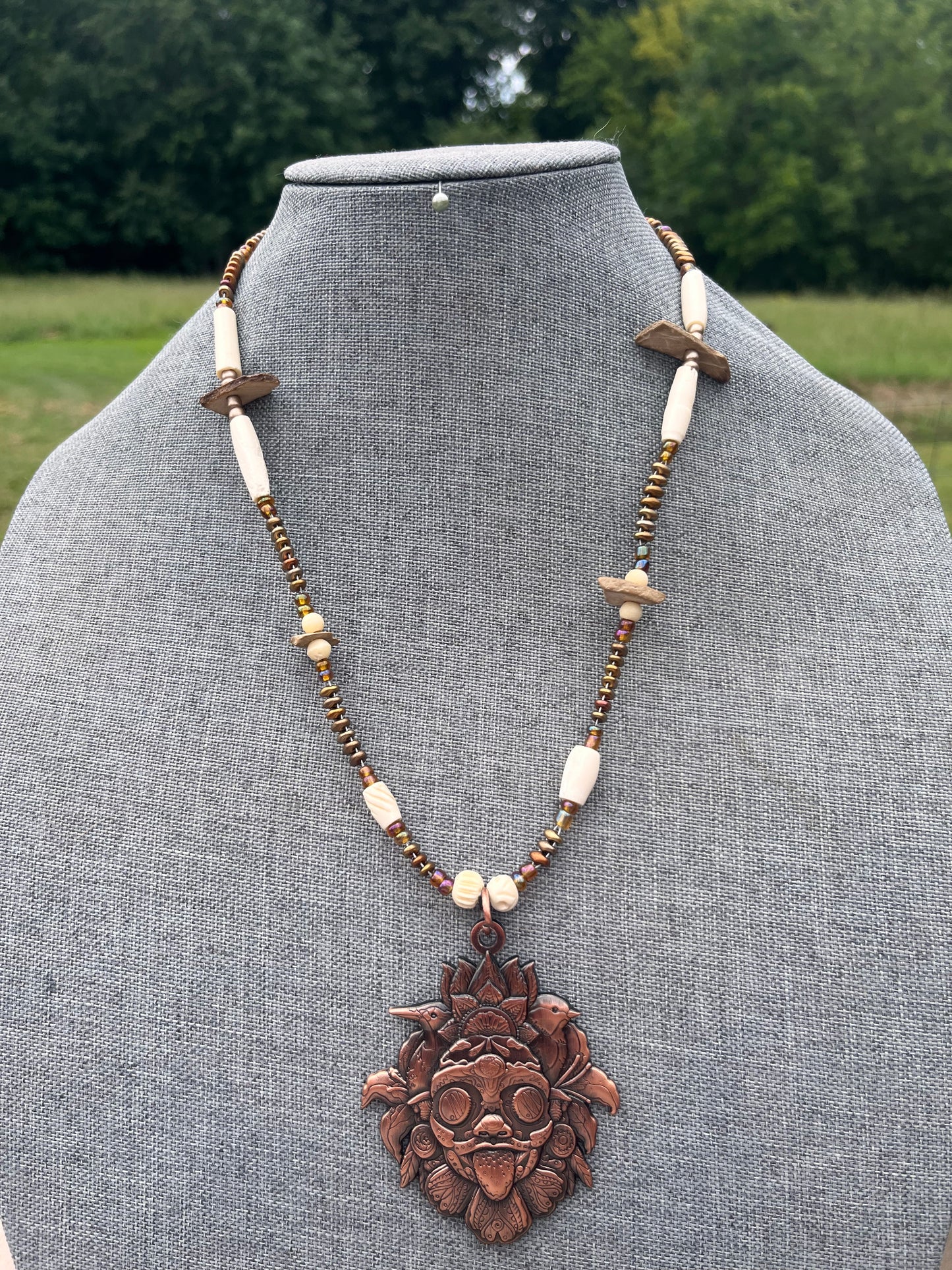 Copper Styx Underworld 2/35 Beaded Necklace