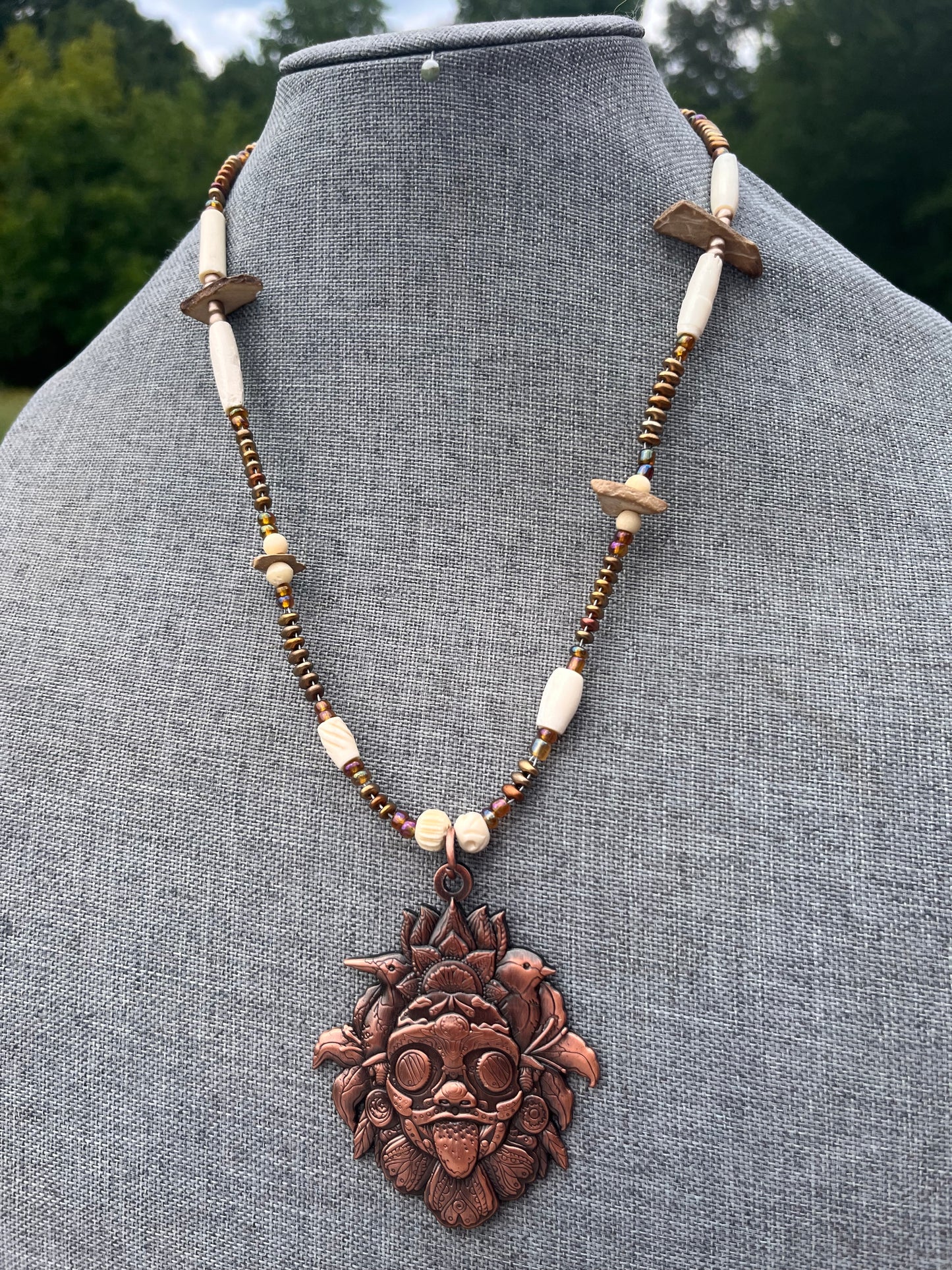 Copper Styx Underworld 2/35 Beaded Necklace