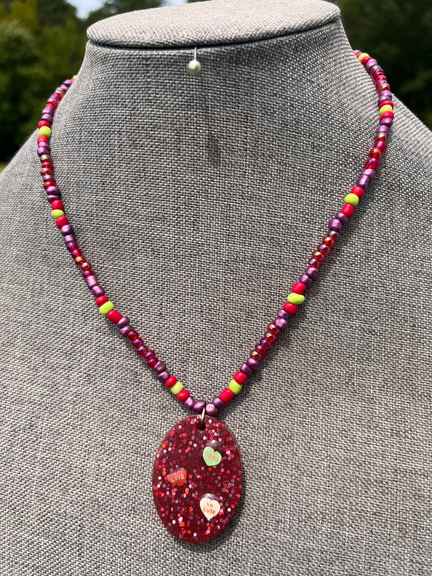 Heart Candy Necklace