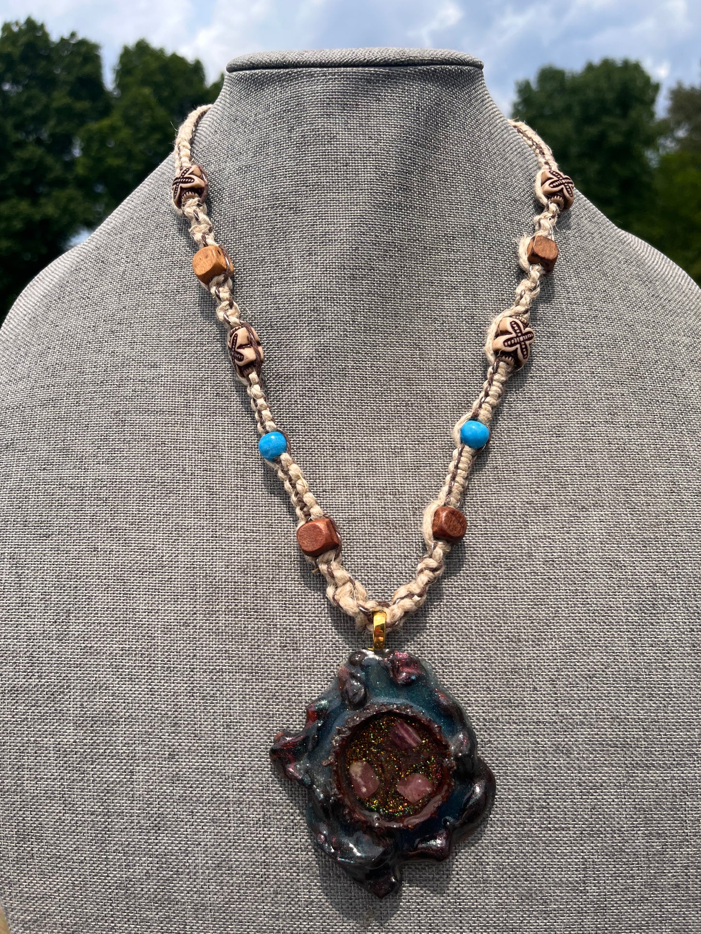 Fountain of Youth Hemp Necklace