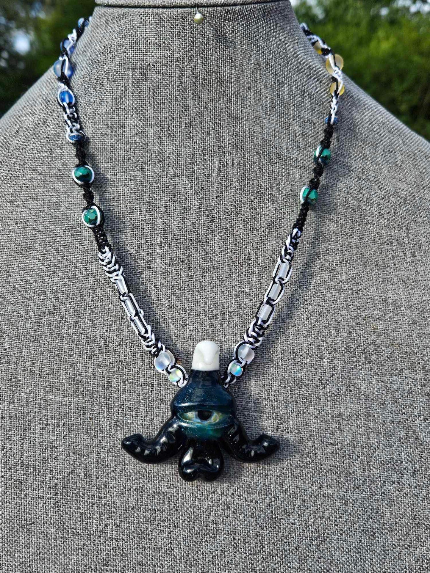 The Stranger Than Elephants #1 Necklace ft. Mipe Pipe Glass