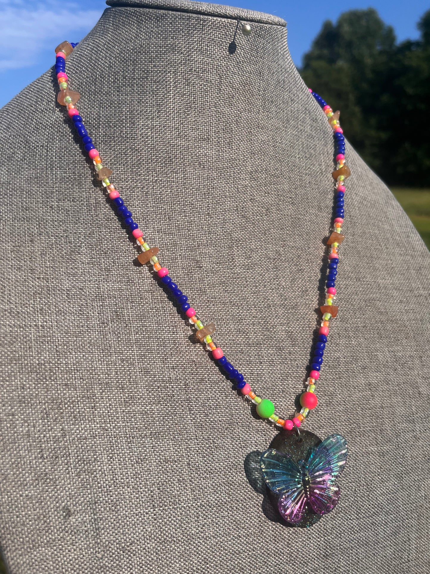 The Butterfly Effect Beaded Necklace