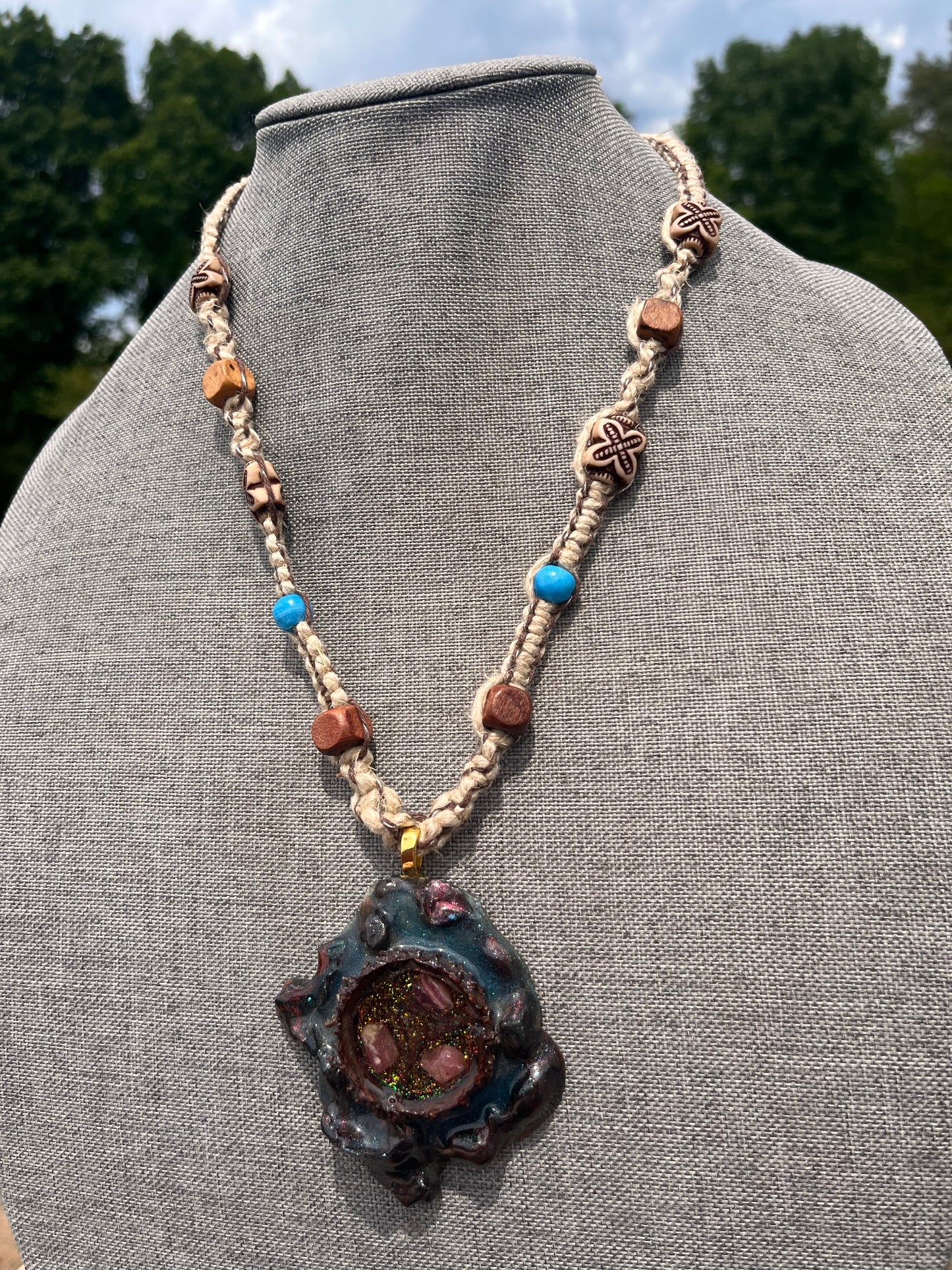 Fountain of Youth Hemp Necklace