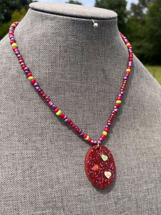 Heart Candy Necklace