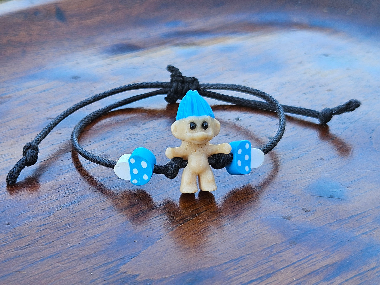 Blue Troll Bracelet