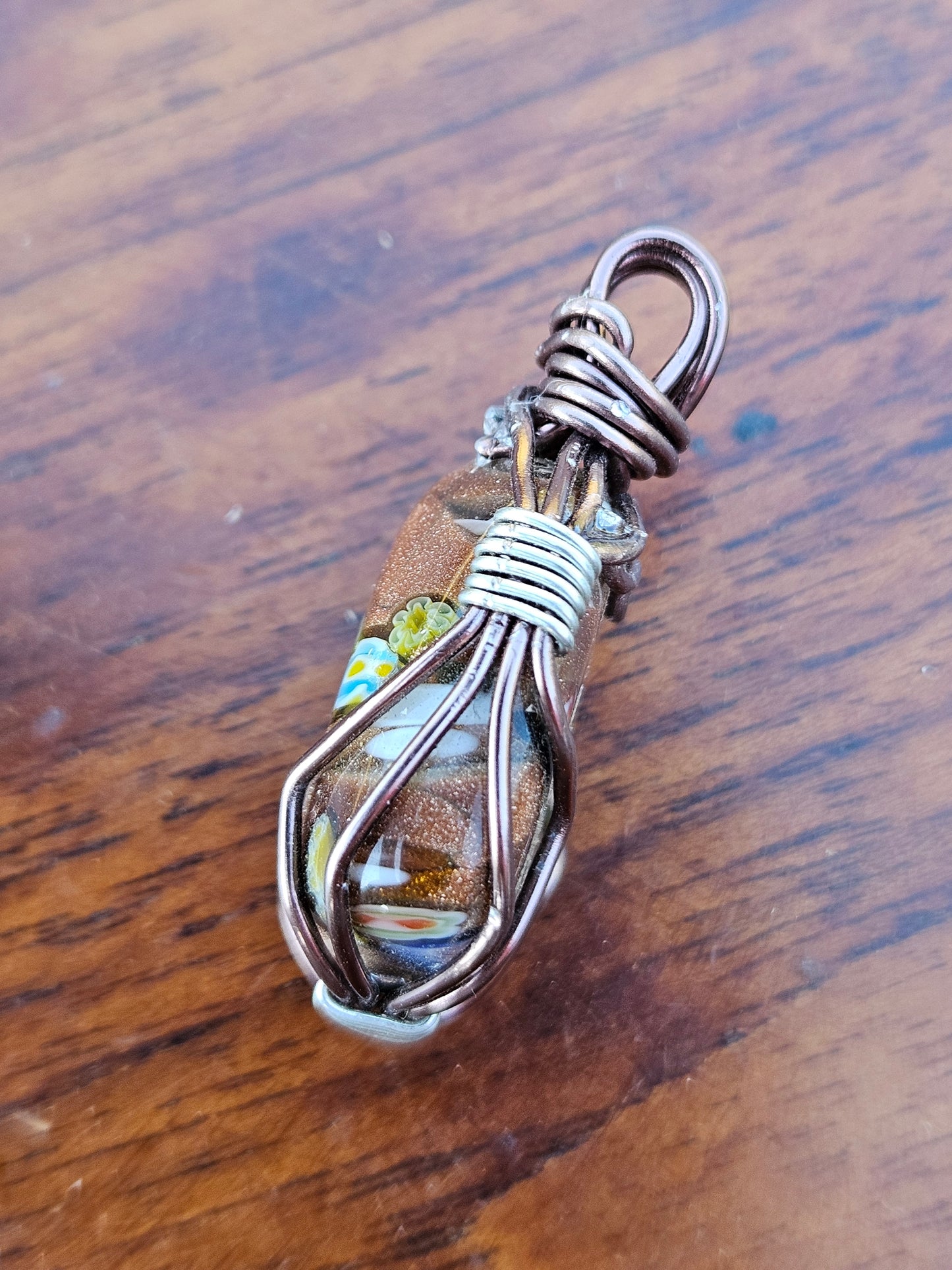 Small Wire Wrap Pendant