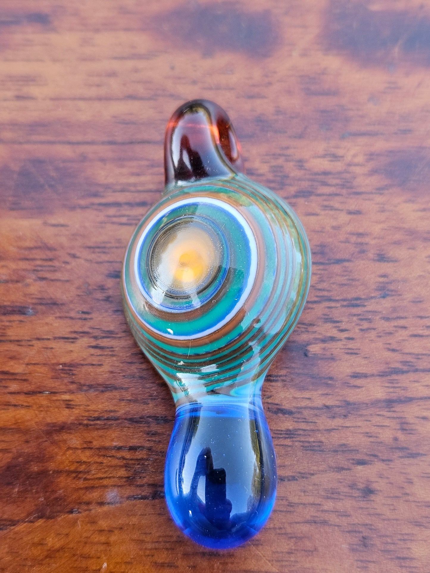 Swirl Drip Glass Pendant