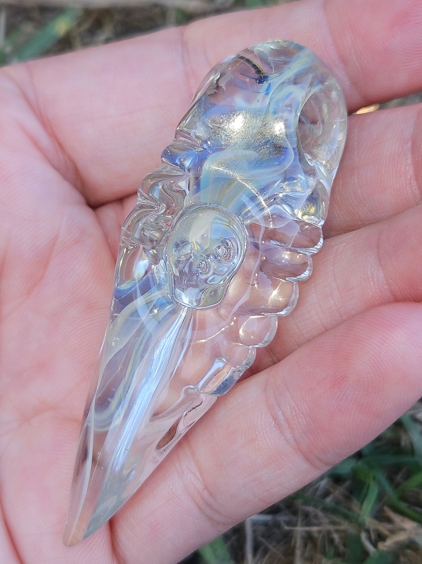 Skull Blade Pendant