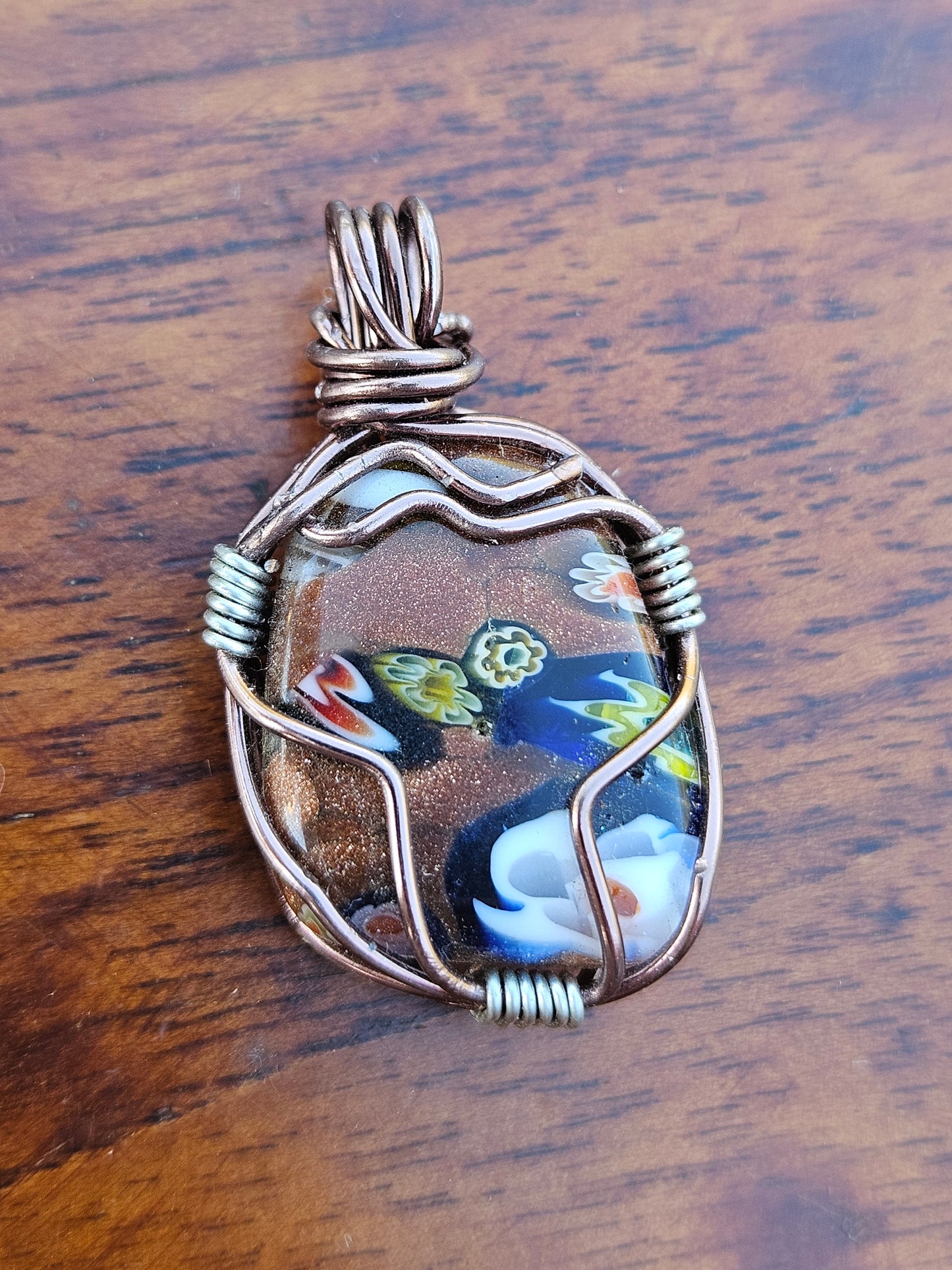 Small Wire Wrap Pendant