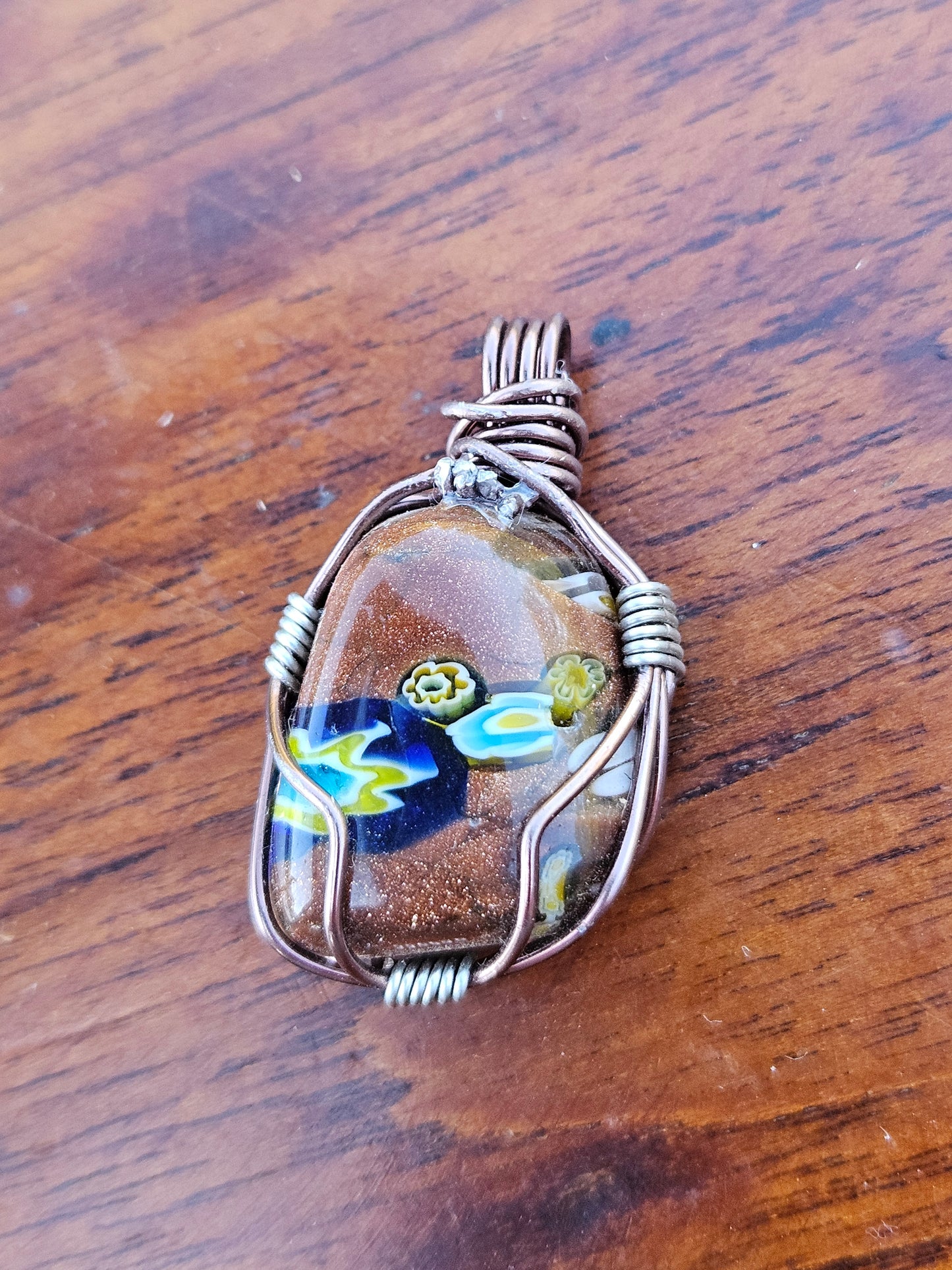 Small Wire Wrap Pendant