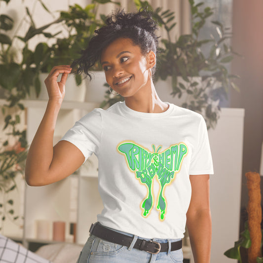 THC Luna Moth White T-Shirt